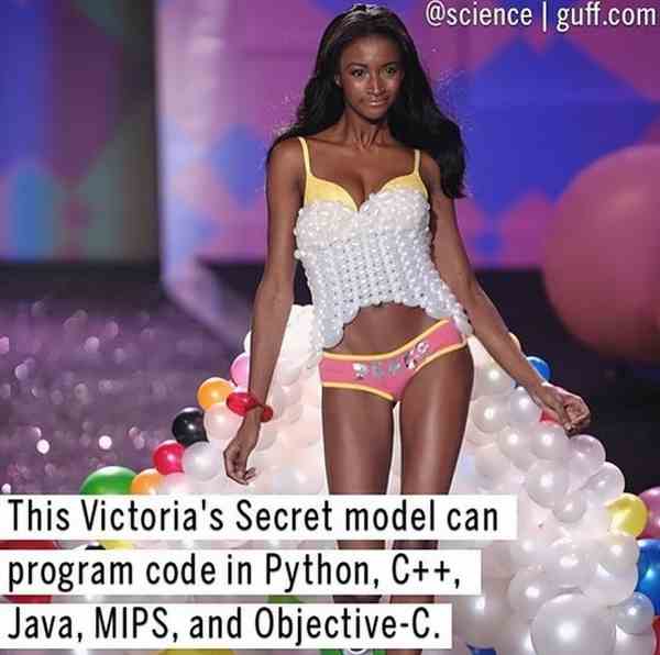 Бывшая модель Victoria’s Seсret Линдси Скотт серьезно увлекается программированием