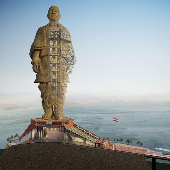 В Индии строят самую большую статую на свете
