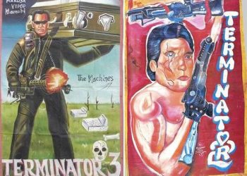 Шикарные постеры голливудских фильмов с африканского континента.