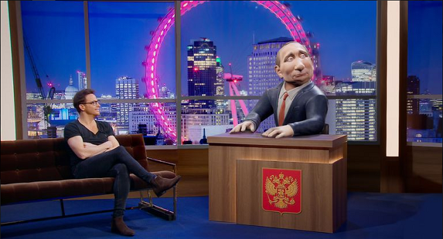 Путин будет ведущим вечернего комедийного шоу. Но только мультяшный и в Великобритании