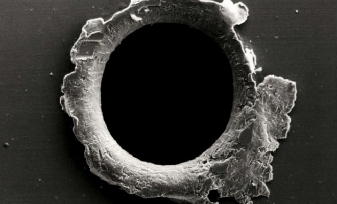 НАСА показали, какая сила у метеорита размером с песчинку